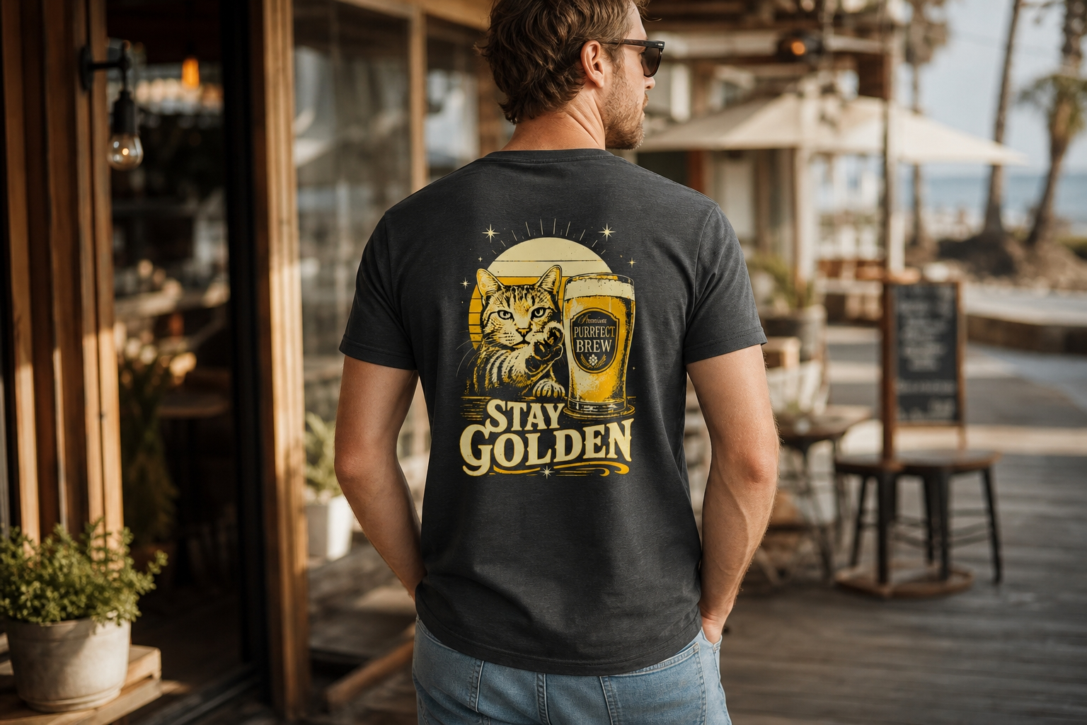 Stay Golden Graphic T-Shirt