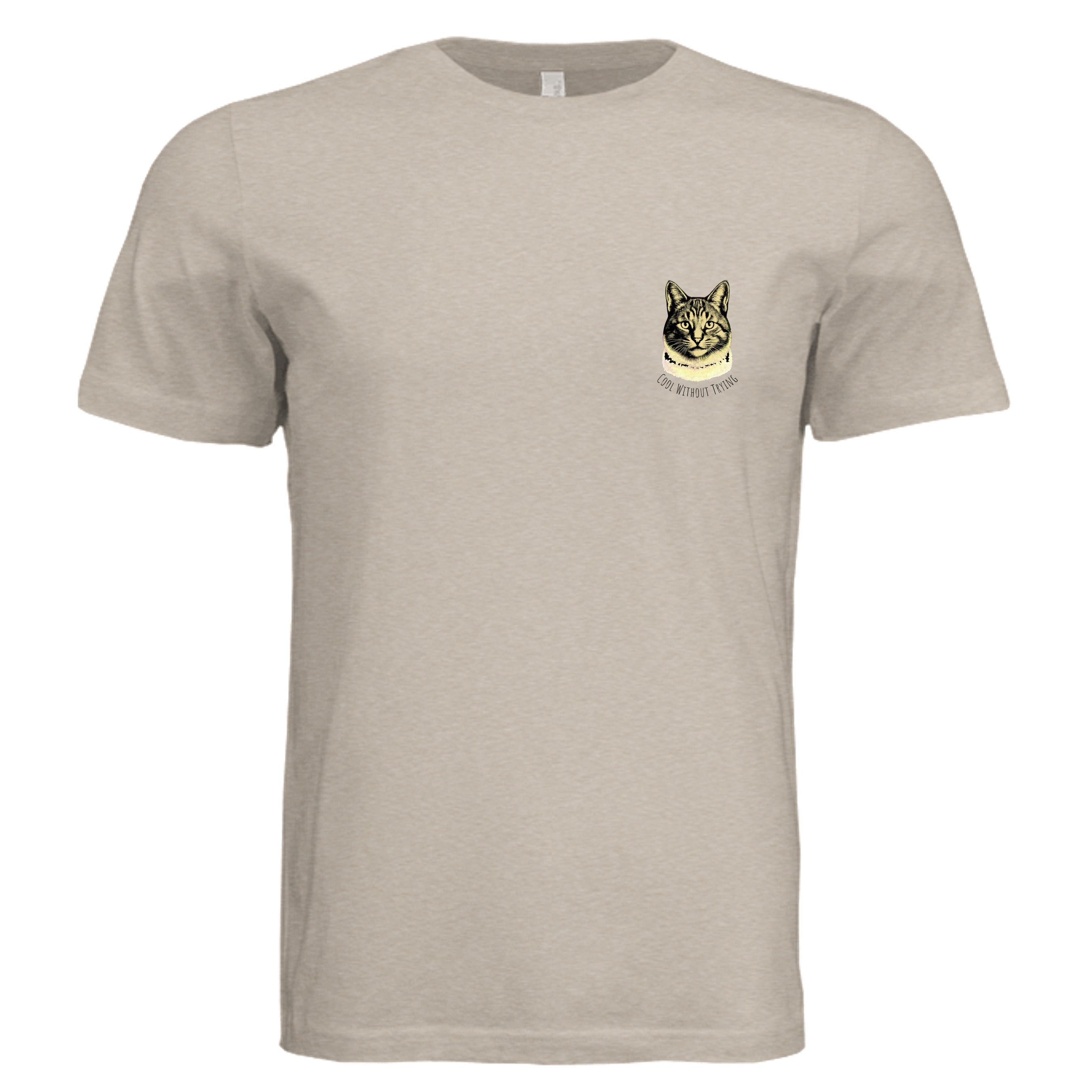 Tan Triblend - 3413C - FRONT